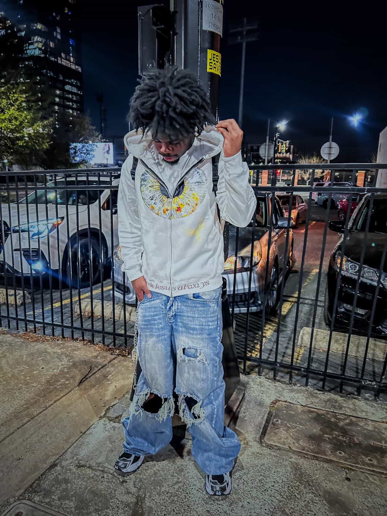 Seek Jesus Zip Up