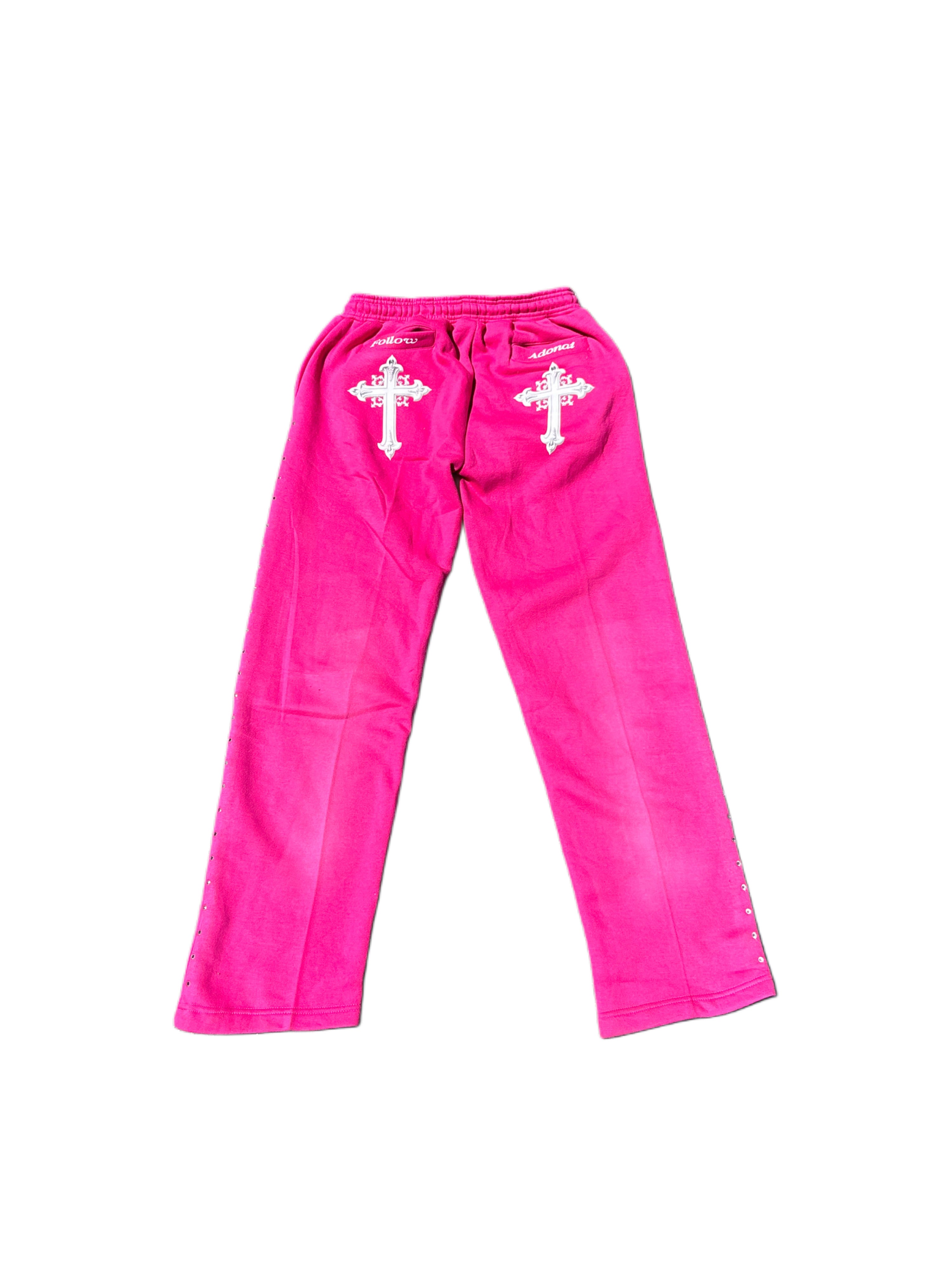 PINK FAED "Follow Adonai" Sweatpants
