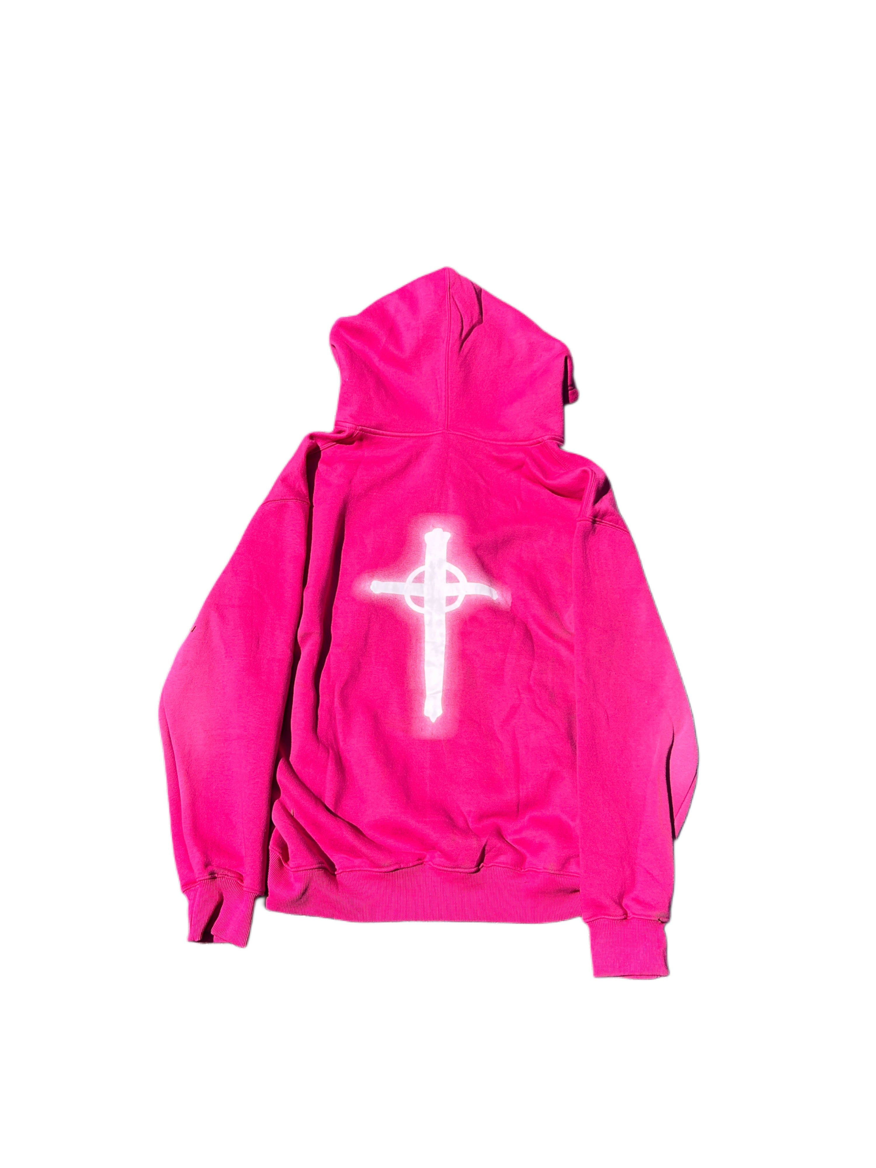 PINK FAED "Follow Adonai" Zip Up