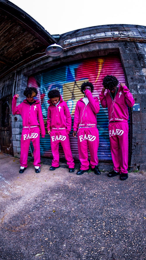 PINK FAED "Follow Adonai" Sweatpants
